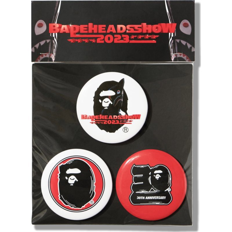 BAPEHEADSSHOWMERCHANDISE PINSET 1